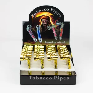 Metal Gold Pipe -Sm2249 (24)