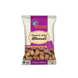 GINCO ROASTED & SALTED ALMONDS (10)