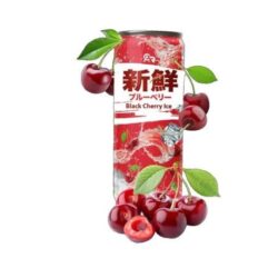Black Cherry Ice Soft Drink - 24 x 330 ml