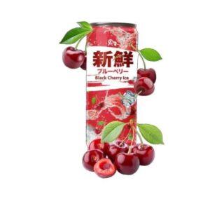 Black Cherry Ice Soft Drink - 24 x 330 ml