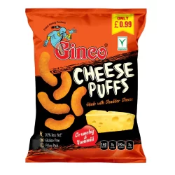 GINCO CHEESE PUFFS (12X100G)