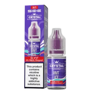 Crystal Nic Salts - VMT Ice - 10ml E-liquid