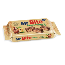 MR. BITE HAZELNUT WAFERS (24X38G)