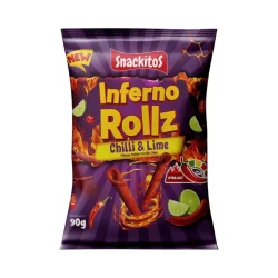 SNACKITOS IR CHILLI & LIME (16X90G)