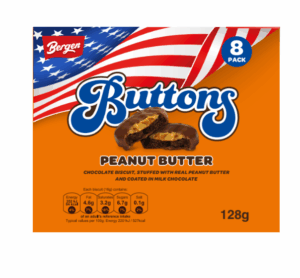 KEENAN'S BUTTONS PEANUT BUTTER (7X128G)