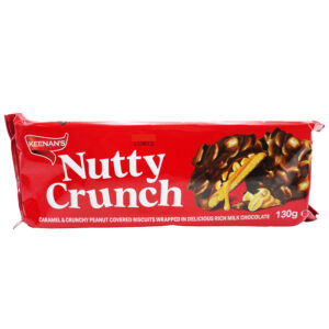 KEENAN'S NUTTY CRUNCH PEANUT & MILK CHCO (7X130G)