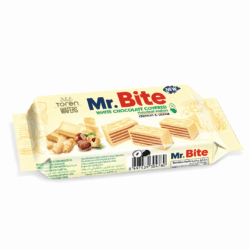 MR. BITE WHITE HAZELNUT WAFERS (24X38G)