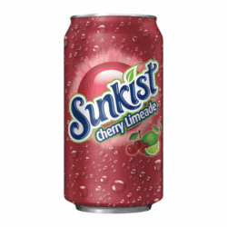 SUNKIST CHERRY LIMEADE (12X355ML)