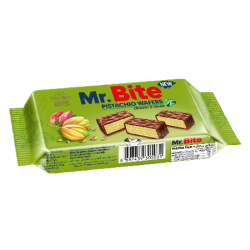 MR. BITE PISTACHIO WAFERS (24X38G)