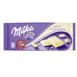 MILKA WHITE CHOCOLATE (22X100G)